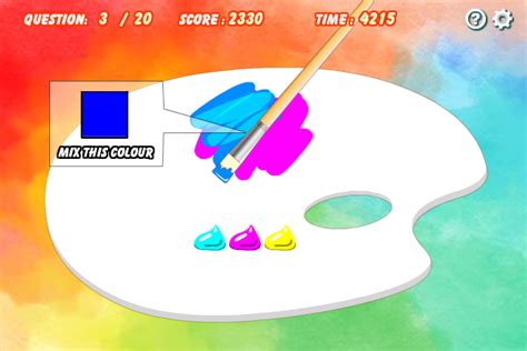 mixing colors games